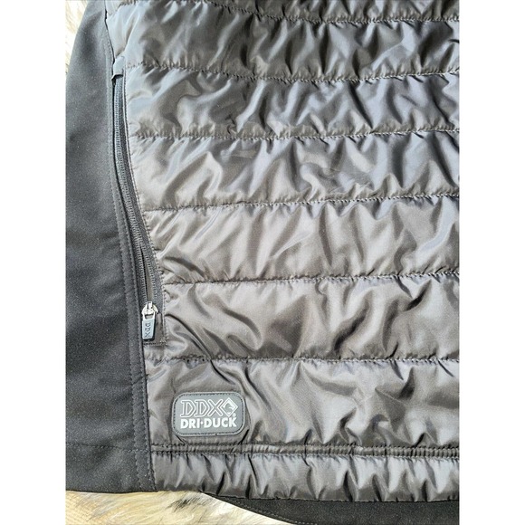 Men's Black Insulated Vest - Picture 3 of 6